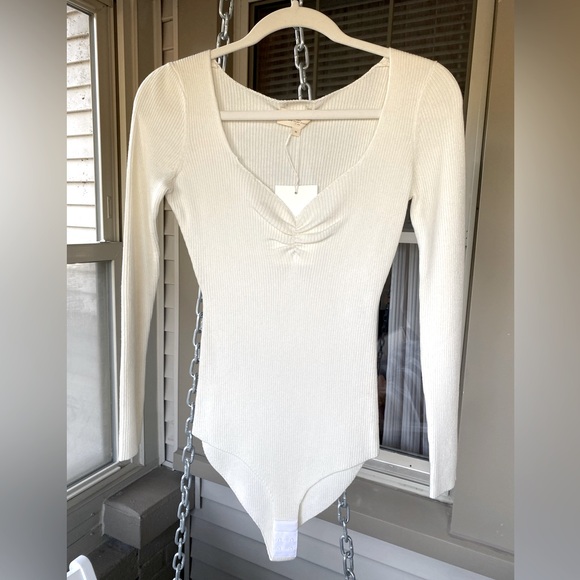 Sezane Tops - Sézane, Jessie Bodysuit, in Ecru!